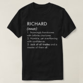 Richard name, Editable name, Custom name T-Shirt (Design vorne)