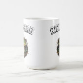 Richard Name Mit Steampunk-Frosch Kaffeetasse (Mittel)