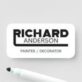 Richard Name Tag Namensschild (Beispiel)