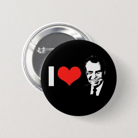 Richard Nixon 2012 Button (Vorne & Hinten)
