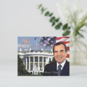 Richard Nixon - 37. Präsident der USA Postkarte (Stehend Vorderseite)