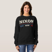 RICHARD NIXON AGNEW NIXON 1972 WAHLKAMPAGNE SWEATSHIRT (Vorne ganz)