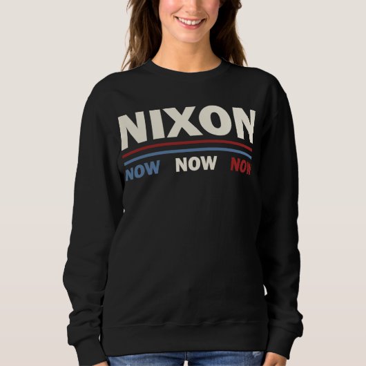 RICHARD NIXON AGNEW NIXON 1972 WAHLKAMPAGNE SWEATSHIRT (Vorderseite)
