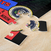 Richard Nixon Baseball Card Puzzle (Seite)