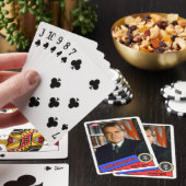 Richard Nixon Baseball Card Spielkarten (In Situ)