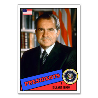 Richard Nixon Baseball Card Tischnummer