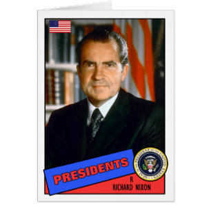 Richard Nixon Baseballkarte