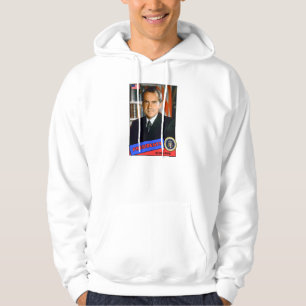 Richard Nixon Baseballkarte Hoodie