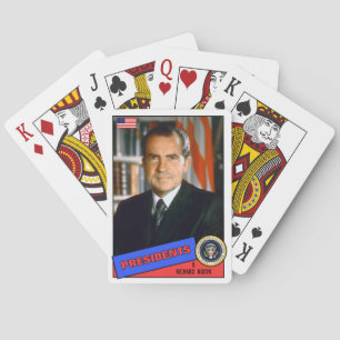 Richard Nixon Baseballkarte Spielkarten
