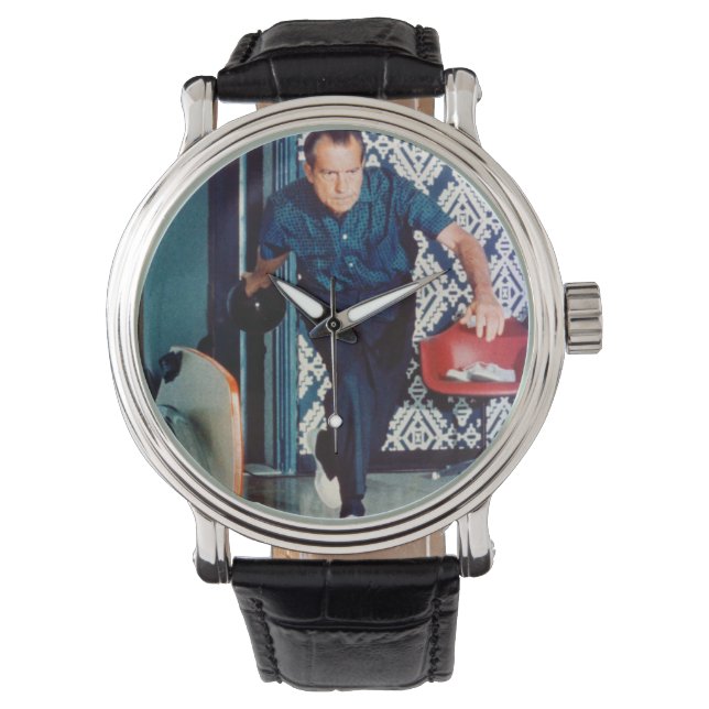 Richard Nixon Bowling Armbanduhr (Vorderseite)