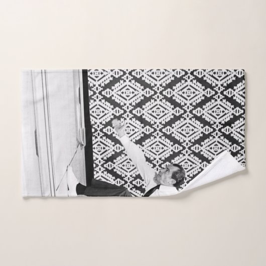 Richard Nixon Bowling Handtuch (Handtuch)
