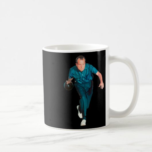Richard Nixon Bowling  Kaffeetasse (Rechts)