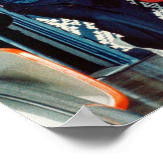 Richard Nixon Bowling Poster (Ecke)