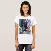 Richard Nixon Bowling T-Shirt (Vorne ganz)