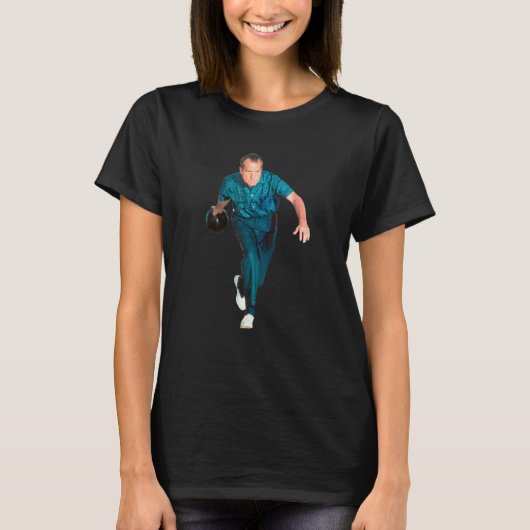 Richard Nixon Bowling T-Shirt (Vorderseite)