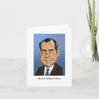 Richard Nixon Card Karte