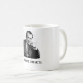 Richard Nixon Honesty and Integrity Coffee Tasse (VorderseiteRechts)