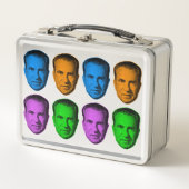 Richard Nixon in Vivid Color Metall Brotdose (Vorderseite)