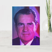 Richard Nixon, Kaliforniens amerikanischer Präside Dankeskarte (Vorderseite)