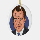 Richard Nixon Keramik Ornament (Rechts)