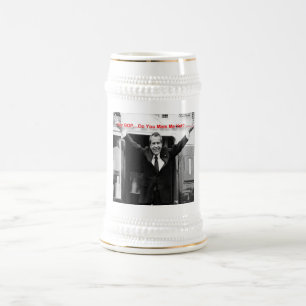 Richard Nixon "Miss Me yet?" Funny Gifts & T-Shirt Bierglas