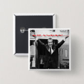 Richard Nixon "Miss Me yet?" Funny Gifts & T-Shirt Button (Vorne & Hinten)