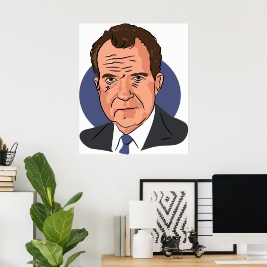 Richard Nixon Poster (Heimbüro)