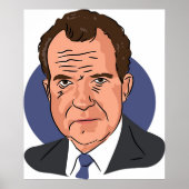 Richard Nixon Poster (Vorne)