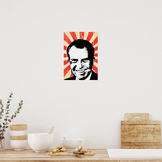 Richard Nixon Poster (Küche)