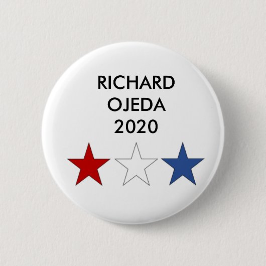 Richard Ojeda 2020 Präsidentschaftswahl Button (Vorderseite)