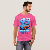 Richard Petty 43 Stp Legend 70er Retro T-Shirt (Vorne ganz)