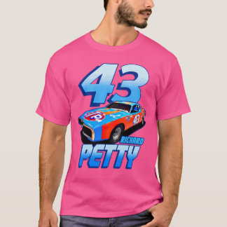 Richard Petty 43 Stp Legend 70er Retro T-Shirt