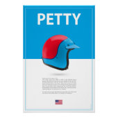 Richard Petty Helmet Poster (Vorderseite)