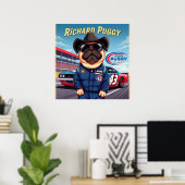 Richard Puggy Motorsports Poster (Heimbüro)