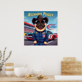Richard Puggy Motorsports Poster (Küche)