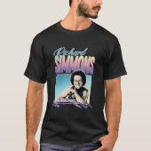 Richard Simmons 80er Styled Tribute Design T-Shirt (Vorderseite)
