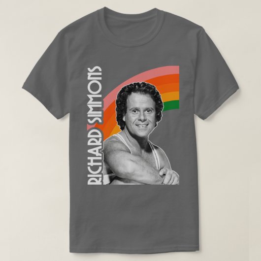 Richard Simmons Retro Style FanArt Design T-Shirt (Design vorne)