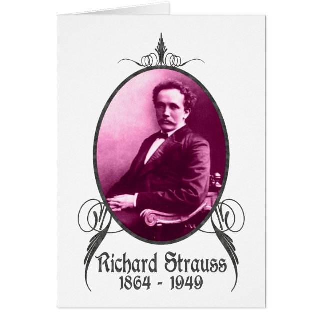 Richard Strauss (Vorne)