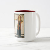 Richard Strauß, München, Deutschland, Opera, Vinta Zweifarbige Tasse (VorderseiteRechts)