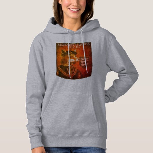 Richard the Third Fox Ladys Hoodie (Vorderseite)