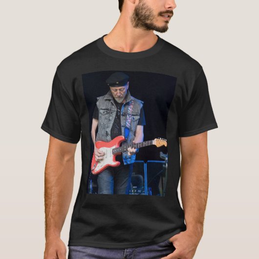 Richard Thompson Sänger Aufkleber T-Shirt (Vorderseite)