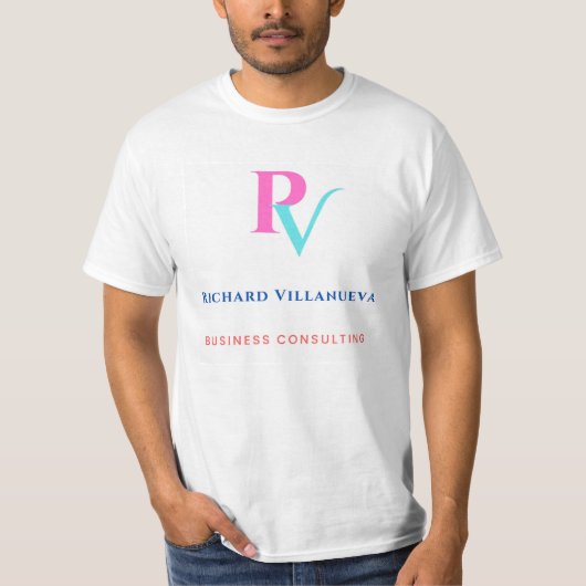 : Richard Villanueva Business Consulting T-Shirt (Vorderseite)
