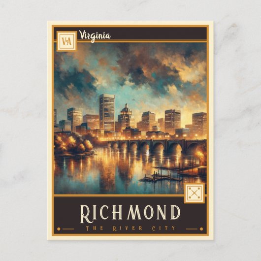 Richard, Virginia | Vintage Postkarte (Vorderseite)