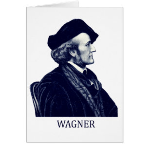 Richard Wagner, blau