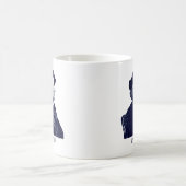 Richard Wagner, blau Kaffeetasse (Mittel)