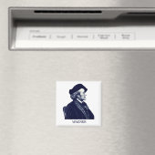 Richard Wagner, blau Magnet (In Situ (Geschirrspüler))