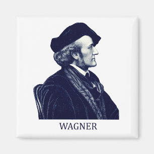 Richard Wagner, blau Magnet