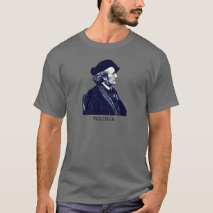 Richard Wagner, blau T-Shirt