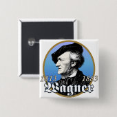 Richard Wagner Button (Vorne & Hinten)