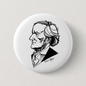 Richard Wagner Button (Vorderseite)